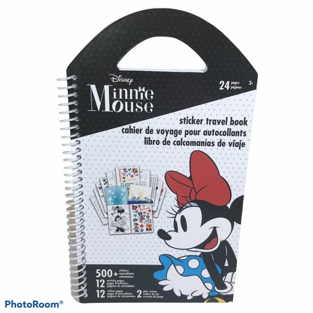Disney Minnie Mouse Sticker Travel Book